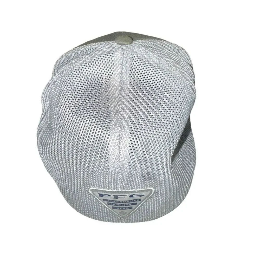 Columbia PFG high crown original flexfit S/M flat brim Hat Cap - Picture 6 of 8